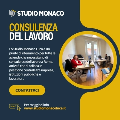 Commercialista Elaborazione buste paga Roma Perché scegliere lo Studio Monaco Luca