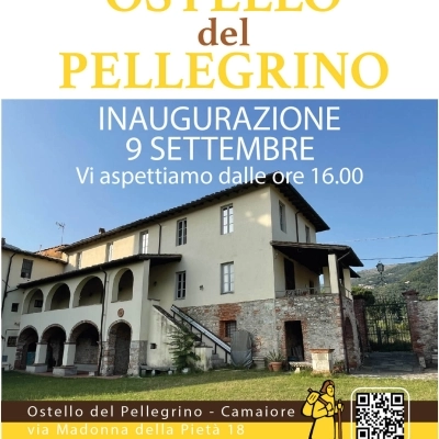 Inaugurazione dell’Ostello del Pellegrino a Camaiore