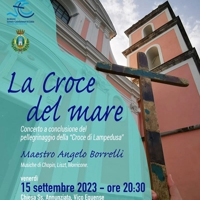 Concerto “La Croce del mare” a conclusione del pellegrinaggio della “Croce di Lampedusa”