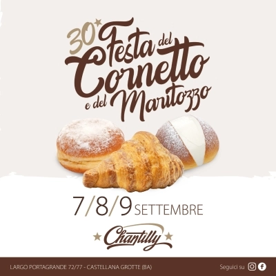 Castellana Grotte: compie trent’anni la Festa del Cornetto e del Maritozzo