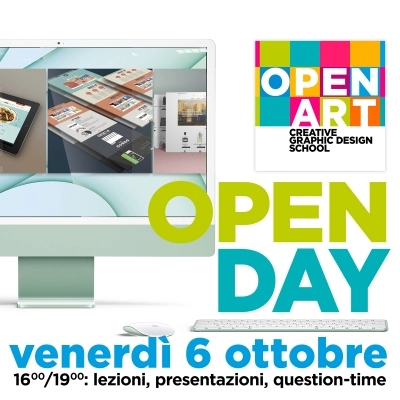 Porte Aperte sulla Grafica: Venerdì 6 ottobre OPENDAY sul corso di grafica pubblicitaria 