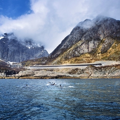 DERBIGUM PROTEGGE LE STRADE DELLE ISOLE LOFOTEN