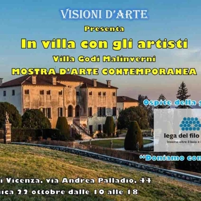 Artisti uniti per i bambini: Visioni D’Arte organizza mostra di beneficenza per la Lega Del Filo D’Oro