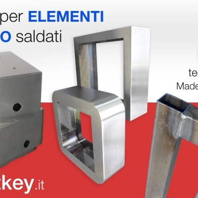 Come viene eseguita la satinatura dell'acciaio inox?