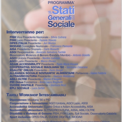 L'associazione Cuore Digitale agli Stati Generali del Sociale