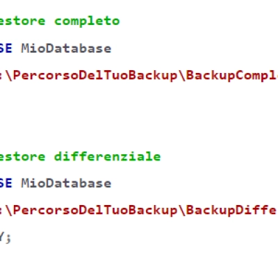 Guida al recupero di SQL Server: tipi di restore e procedure