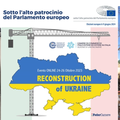 RECONSTRUCTION OF UKRAINE FORUM INTERNAZIONALE SU RICOSTRUZIONE E RIPARTENZA