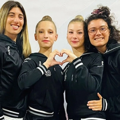 Anna Batistini della Ginnastica Petrarca è campionessa interregionale di ritmica