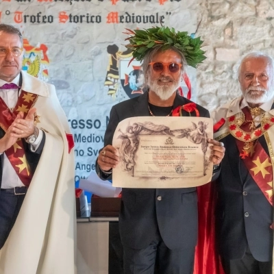 Conferita la “Laurea Honoris Causa” a Michele Maria Màngano in  “Scienze e Arti Antiche”