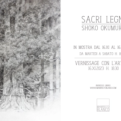 Mostra SACRI LEGNI - Shoko Okumura @ Manifiesto Blanco