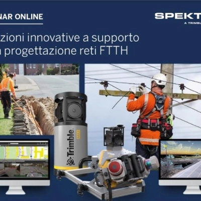 Geosmartcampus Webinar “Soluzioni innovative a supporto della progettazione di reti FTTH” 