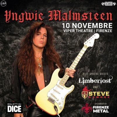 Malmsteen live in Toscana al Viper di Firenze