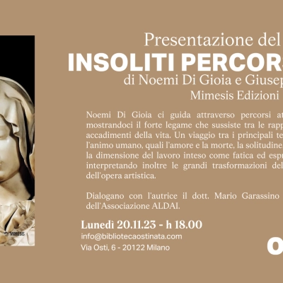 Presentazione del libro “Insoliti percorsi d’arte” presso la Biblioteca “Ostinata” di Milano