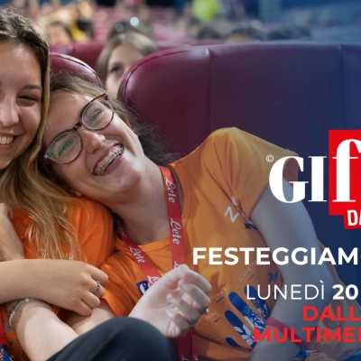 BUON COMPLEANNO GIFFONI: LUNEDÌ 20 NOVEMBRE IN MULTIMEDIA VALLEY LA GRANDE FESTA DEI JUROR