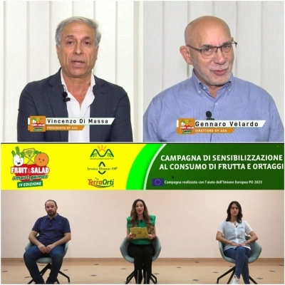 Parte con Velardo e Di Massa (OP AOA), la quarta edizione di Fruit and Salad Smart Games