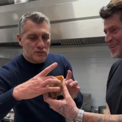 Bobo Vieri ispira Vittorio Gucci: nasce il panino “Polpo di tacco”