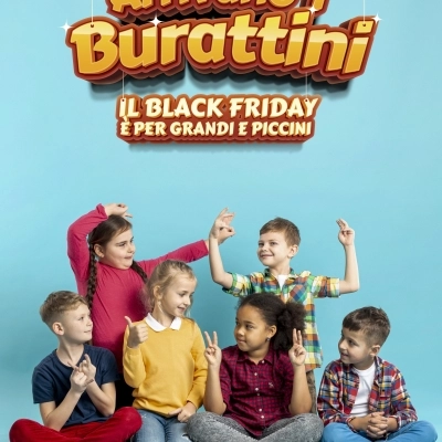 Arrivano i burattini al Centro Commerciale Le Piazze: il Black Friday è per grandi e piccini!