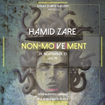 “Non Mo(ve)ment”, per la prima volta in mostra a Roma le opere dell'artista iraniano Hamid Zare