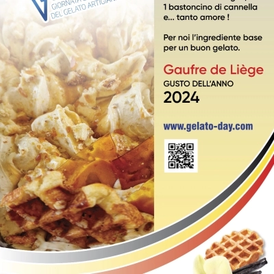 AL VIA L’EDIZIONE 2024 DEL GELATO DAY IL BELGIO SCEGLIE IL GUSTO DELL’ANNO: GAUFRE DE LIE?GE