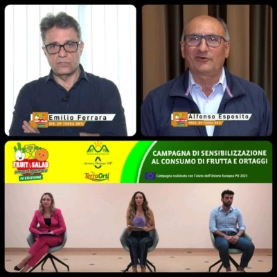 Esposito e Ferrara (OP Terra Orti) ospiti nel rush finale di Fruit and Salad smart games