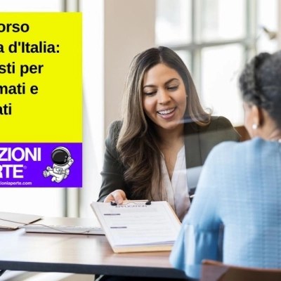 Concorso Banca d’Italia: 57 posti per diplomati e laureati