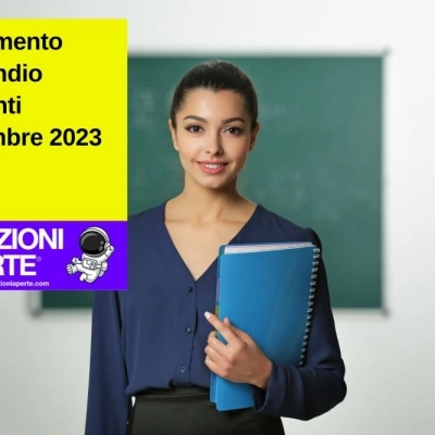 Tredicesima Docenti nello Stipendio Dicembre 2023