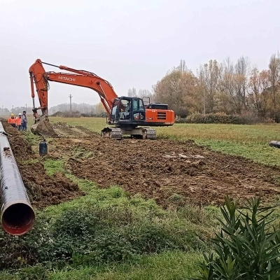 L’acqua della diga di Montedoglio in arrivo nel territorio di Chiusi