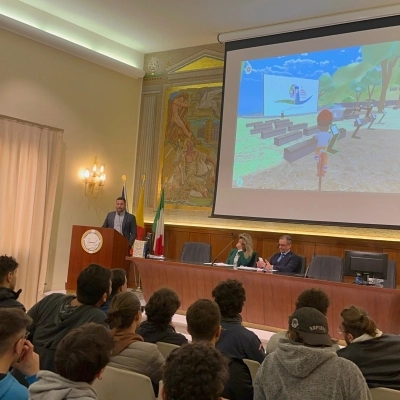 All’evento “GIOVANI E LAVORO: NUOVI ORIZZONTI E NUOVE SFIDE” va in scena il Realverso, il metaverso della sostenibilità della PMI trapanese iInformatica.