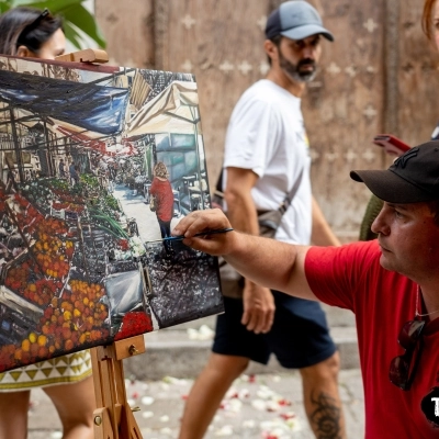 “Landscape”, l’arte protagonista nei luoghi di lavoro: la nuova installazione dell'artista palermitano Chiappa