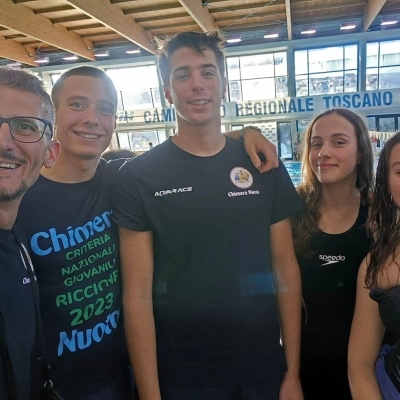 Doppia medaglia per la Chimera Nuoto al Campionato Regionale Assoluto