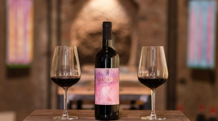 Irripetibile, il Super Tuscan di Podere Casanova, per una raffinata cena di San Valentino