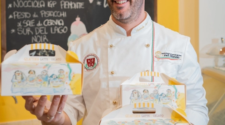 Roberto Leoni al Sigep porta il gelato “botanico” con acque termali