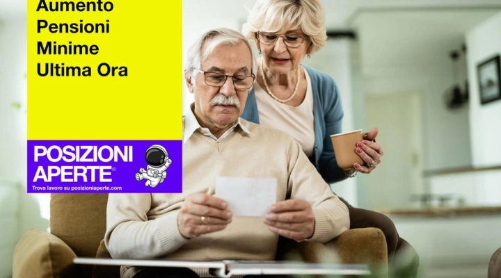 Aumento Pensioni Minime