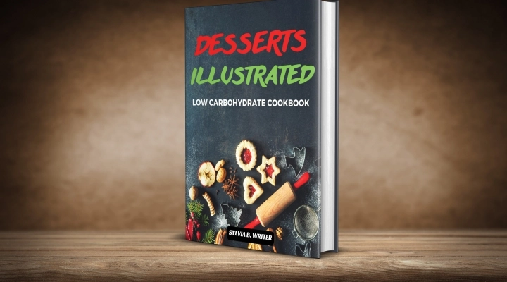 Silvia Busacca '' : Desserts Illustrated '' libro di dolci a basso contenuto di carboidrati 