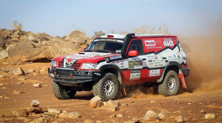 In gara nel deserto con l’idrogeno rivoluzione targata Rossi 4x4 