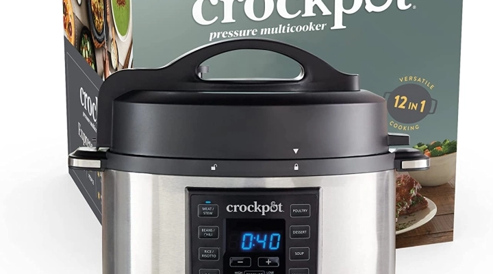 Pentole multicooker a pressione firmate Crockpot: palato accontentato con tempo risparmiato