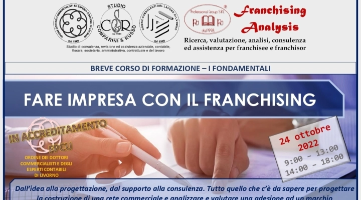 FARE IMPRESA IN FRANCHISING? NON CI SONO SEGRETI, C’E’ UN CORSO DI FORMAZIONE