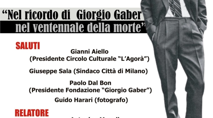 Circolo Culturale “L’Agorà”: in ricordo del Signor G.