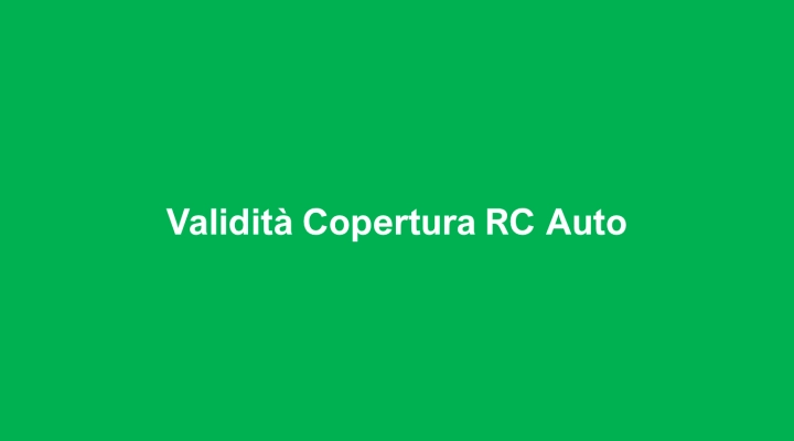 Verificare la validità dell'assicurazione auto