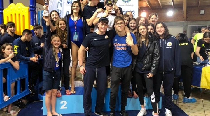 La Chimera Nuoto è la terza miglior società al trofeo “Città di Bastia”