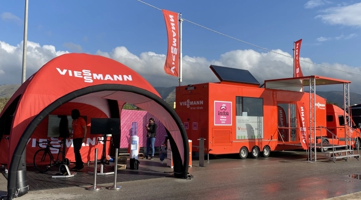 Viessmann e Giro d’Italia: una partnership vincente all’insegna della sostenibilità