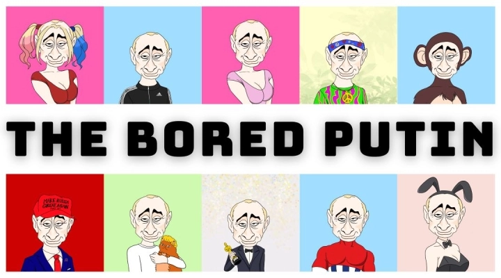 “The Bored Putin” - Nft al sostegno dell’Ucraina