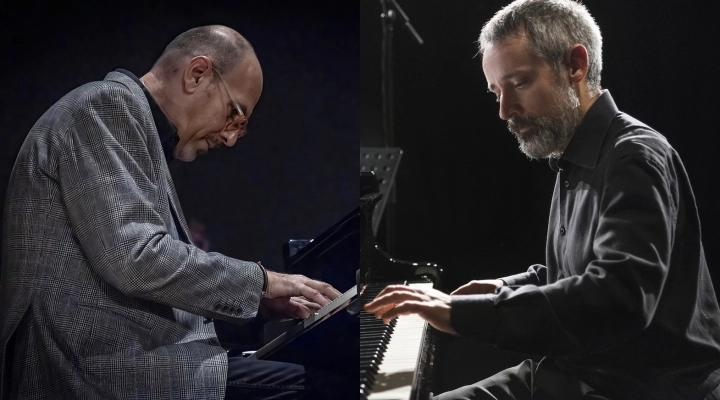 Il pianoforte tra il Novecento europeo e il jazz americano con Dado Moroni e Alfonso Alberti sabato 18 marzo alla Camera del Lavoro di Milano per l’ultimo concerto della stagione dell’Atelier Musicale