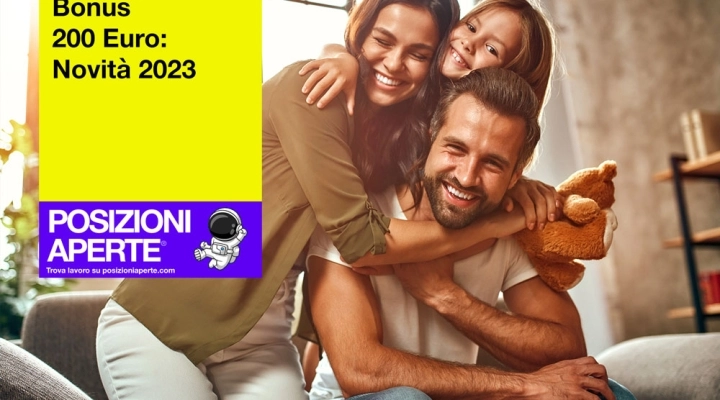 Bonus 200 Euro: Novità 2023