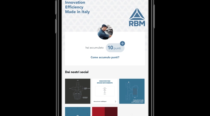 RBM REALIZZA LA SUA PRIMA APP MOBILE 