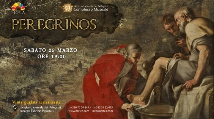 Peregrinos, al Complesso Museale dei Pellegrini una nuova visita teatralizzata di NarteA sabato 25 marzo