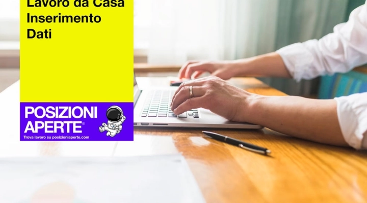 Lavoro da Casa Inserimento Dati