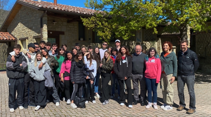 Sviluppo sostenibile del territorio: studenti in visita a Borgo Basino