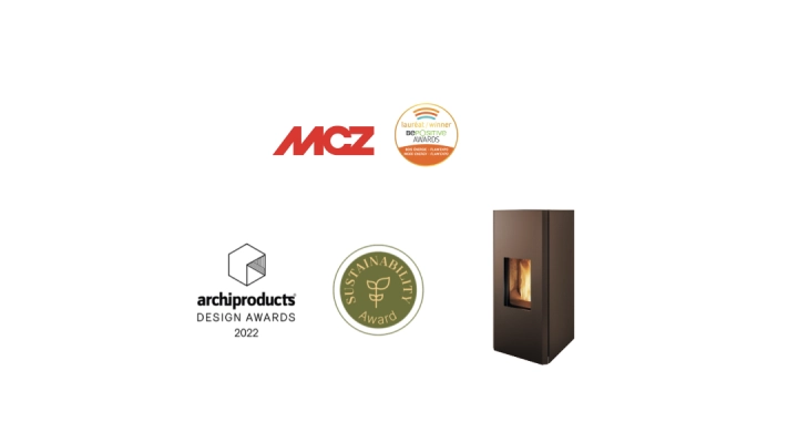 L’INNOVATIVA TECNOLOGIA CORE DI MCZ PREMIATA AI BEPOSITIVE AWARDS 2023 A LIONE E LA STUFA MAKO NOMINATA 'SUSTAINABILITY WINNER' AGLI ARCHIPRODUCTS DESIGN AWARDS 2022