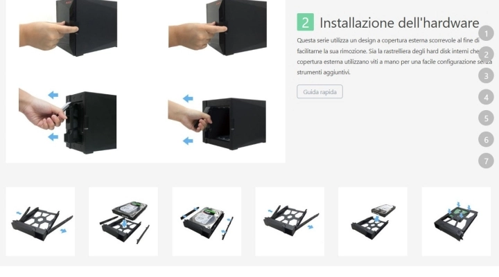 ASUSTOR presenta una guida online per accompagnare gli utenti, passo dopo passo, nell'installazione del NAS